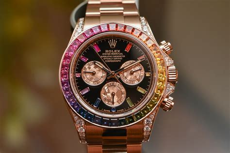 rolex daytona rainbow|Rolex daytona rainbow retail price.